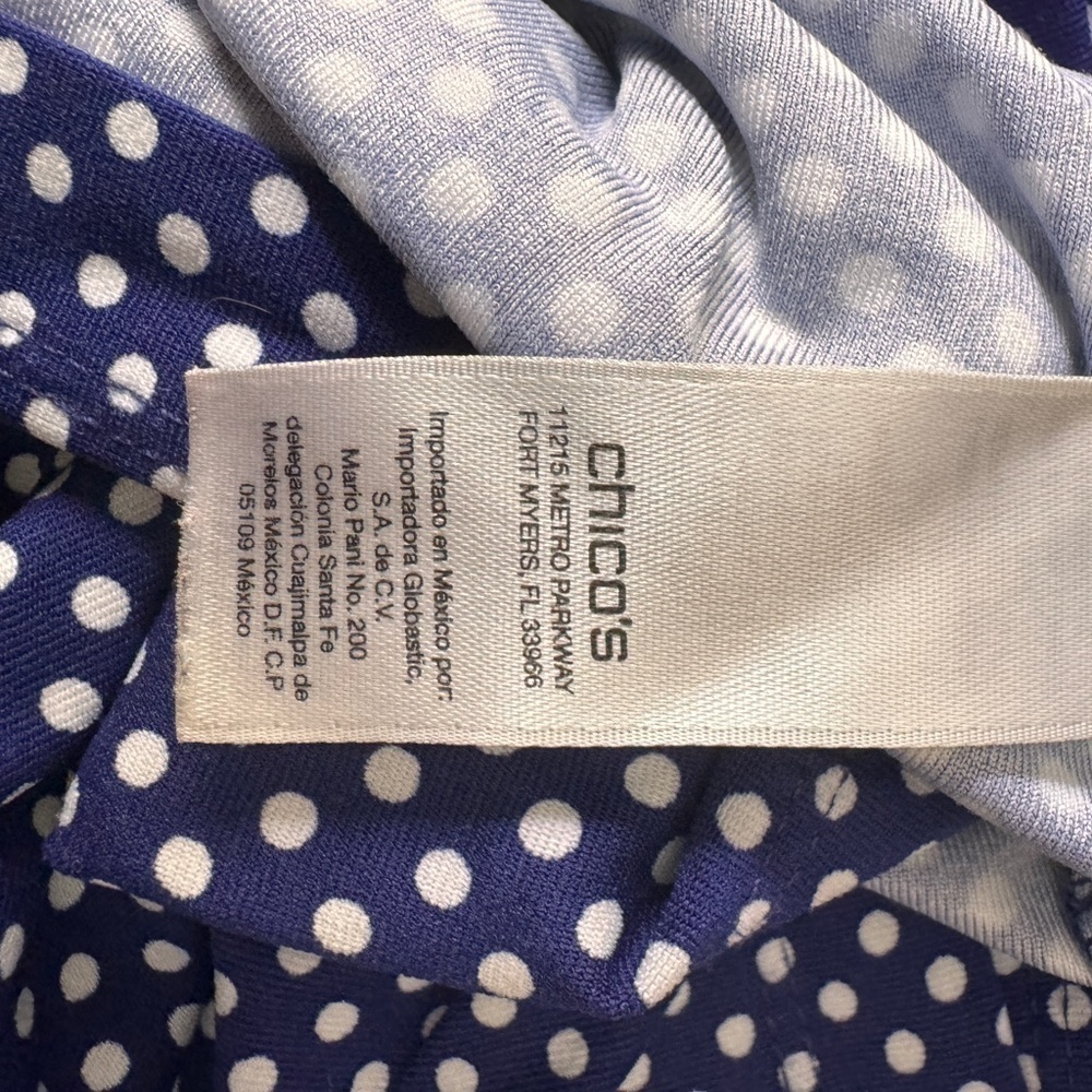 CHICOS SLEVELESS TANK TOP SIZE  1 - Picture 4 of 6